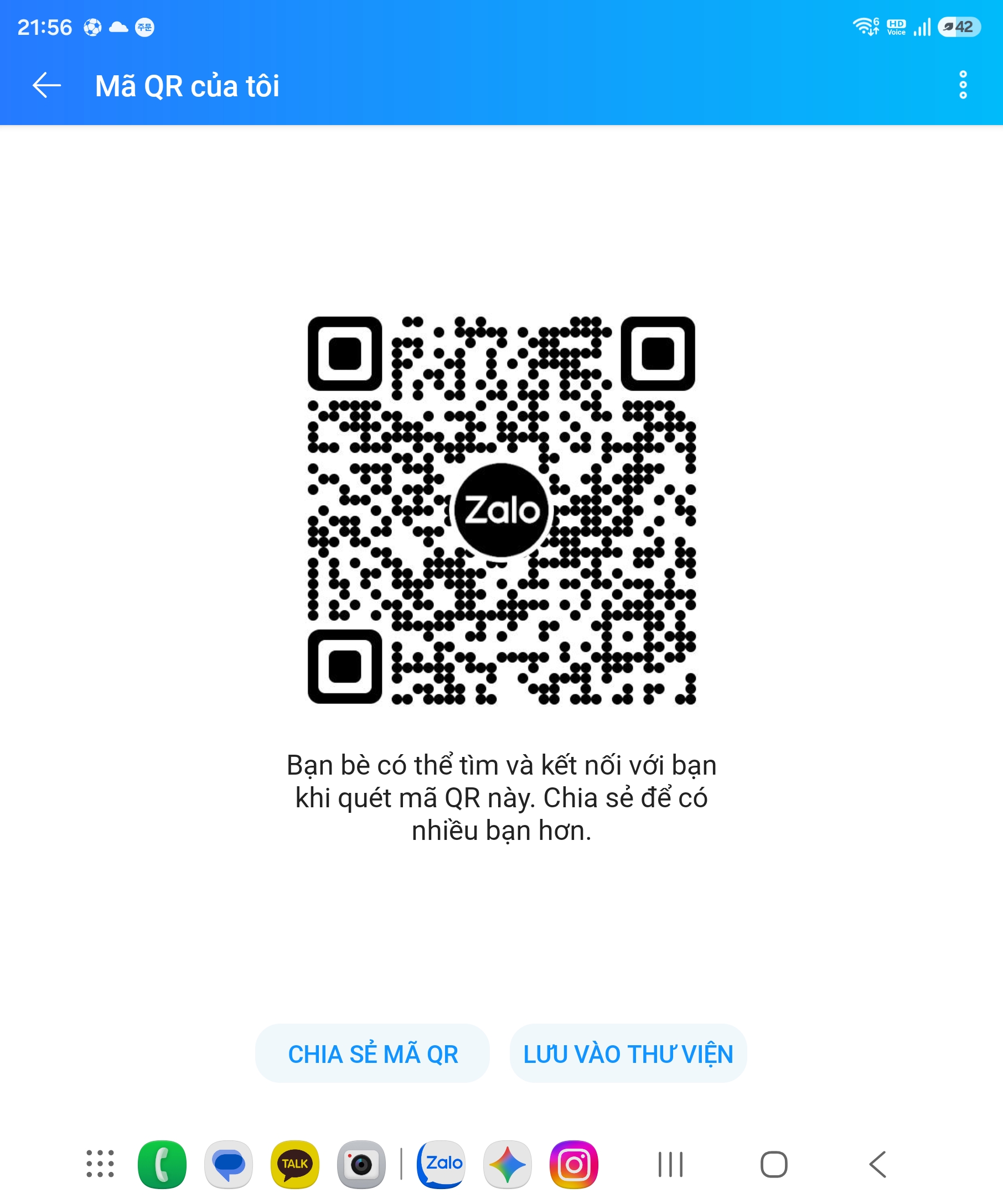 Zalo QR